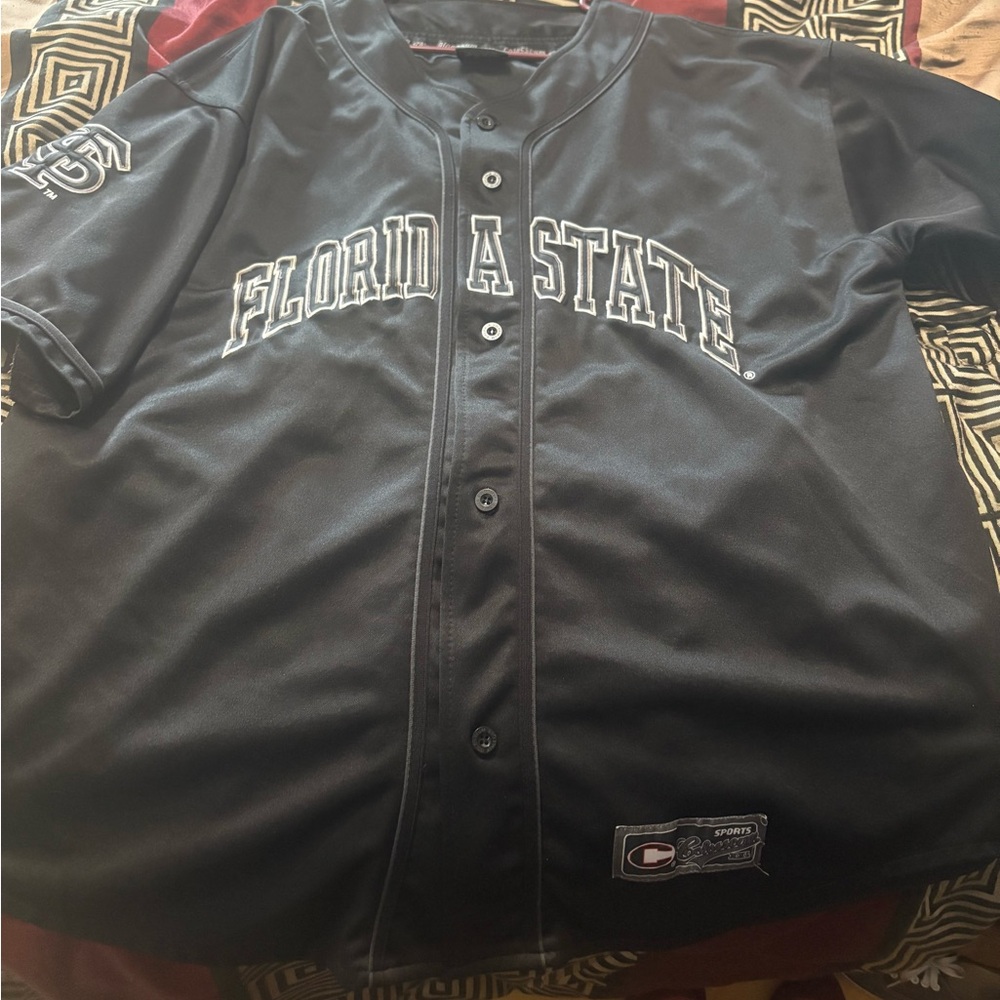 Colosseum Black Florida State Jersey